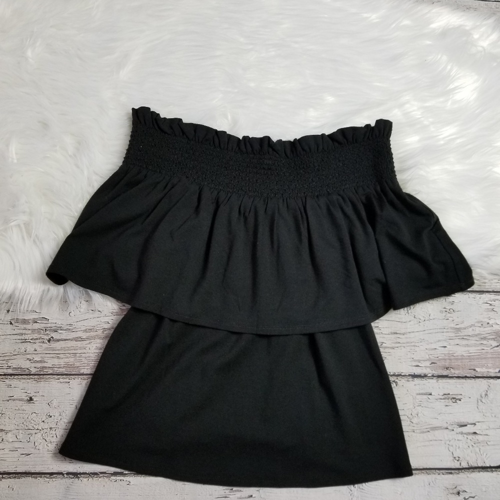 Rebecca Minkoff NWOT bardot crop top XS